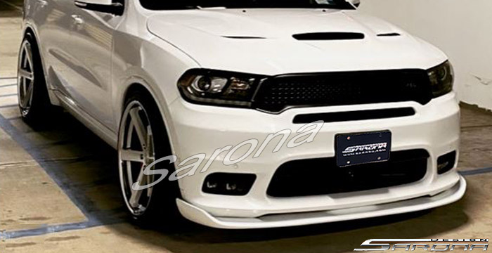 Custom Dodge Durango  SUV/SAV/Crossover Front Lip/Splitter (2017 - 2020) - $590.00 (Part #DG-032-FA)